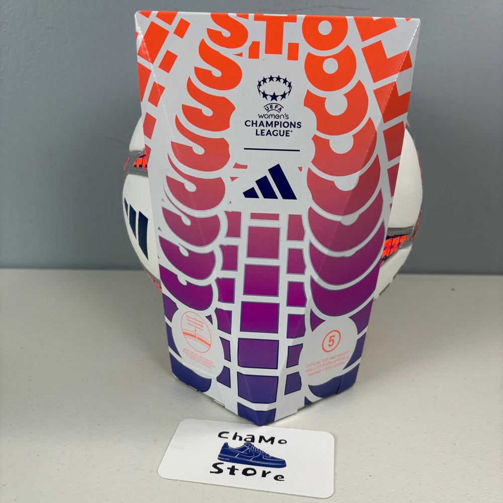 Adidas WUCL Pro Women's Champions League Official Match Ball Size 5 IA0958 BNIB - Picture 6 of 11